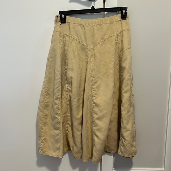 Coldwater creek size 8 khaki skirt fall - Picture 6 of 7